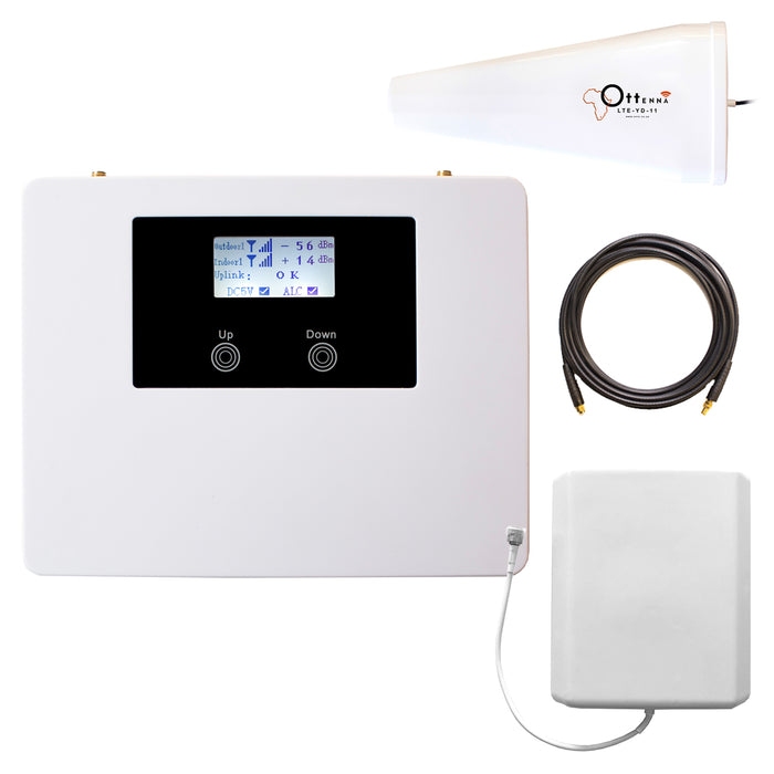 GSM Booster Kit 1B with wall/panel mount antenna