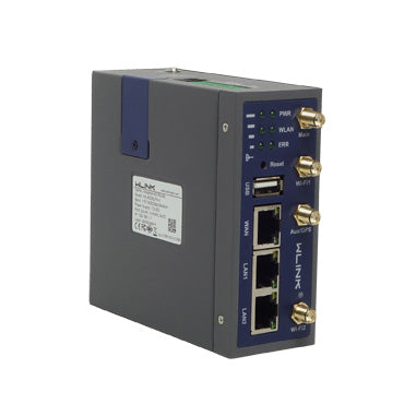 Wlink's WL-R230 router, 3/4 view