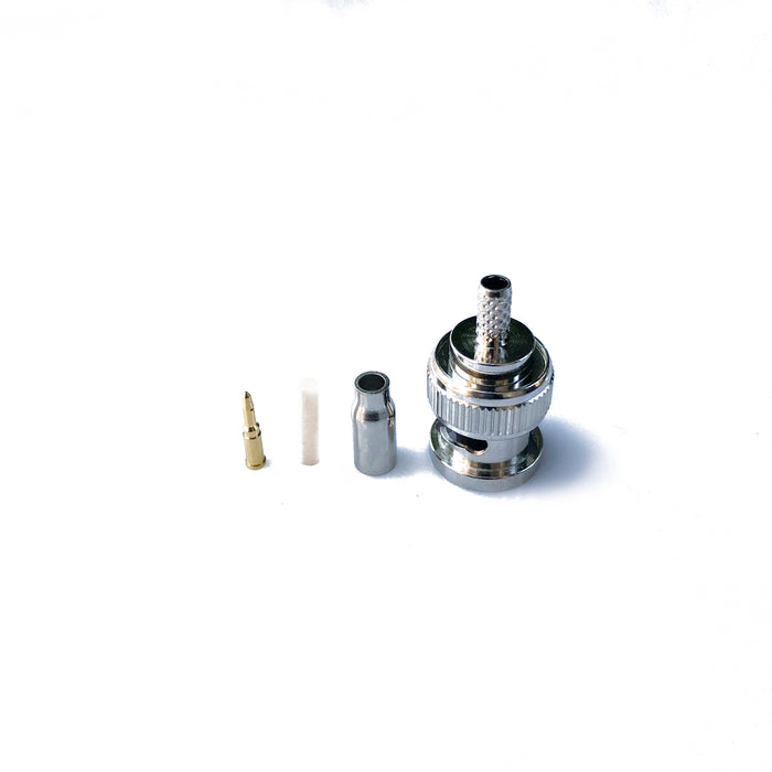 BNC-15-42-L-TGN • BNC plug straight crimp for RG174