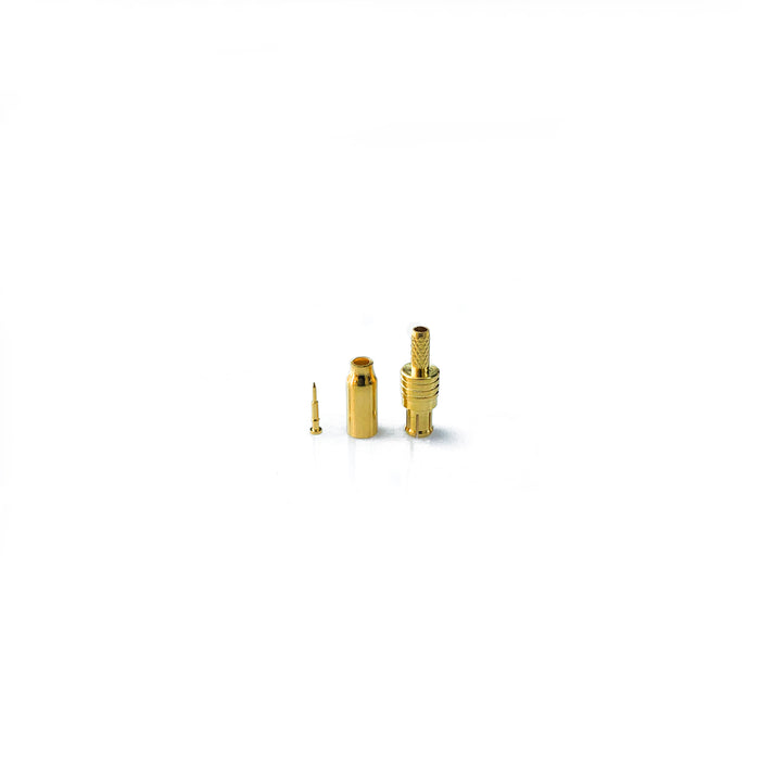 MCX-05-07-M-TGG • MCX plug straight crimp for RG178