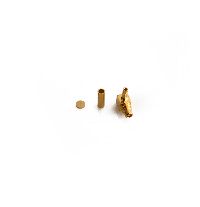 MMCX-03-14-I-TGG • MMCX PLUG RIGHT ANGLE CRIMP FOR 1.13MM CABLE