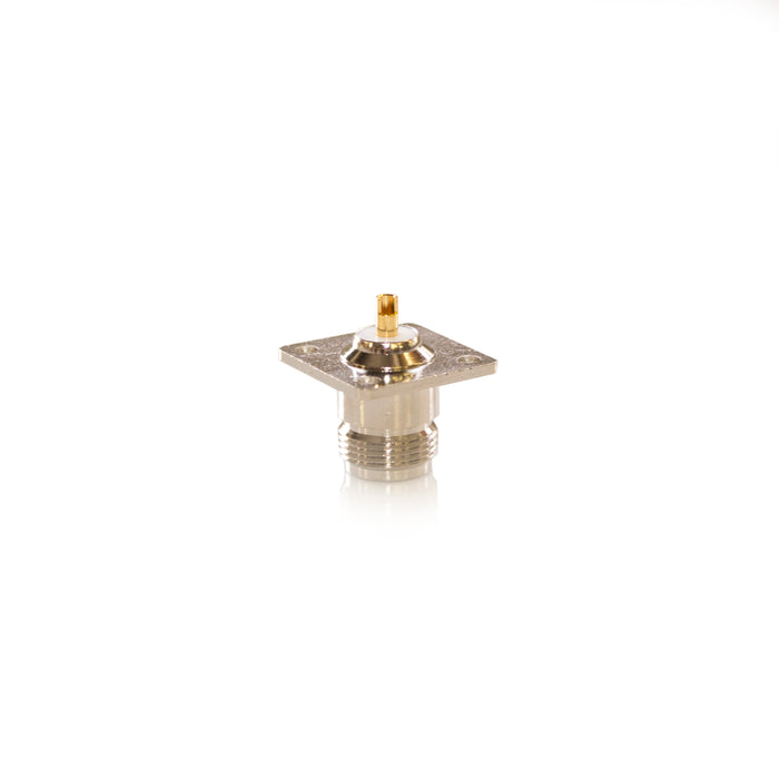 N-14-10-TGN • N Type socket solder square flange