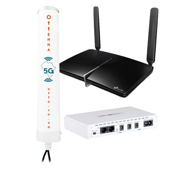UPS/4G/KIT • 4G router with mini UPS