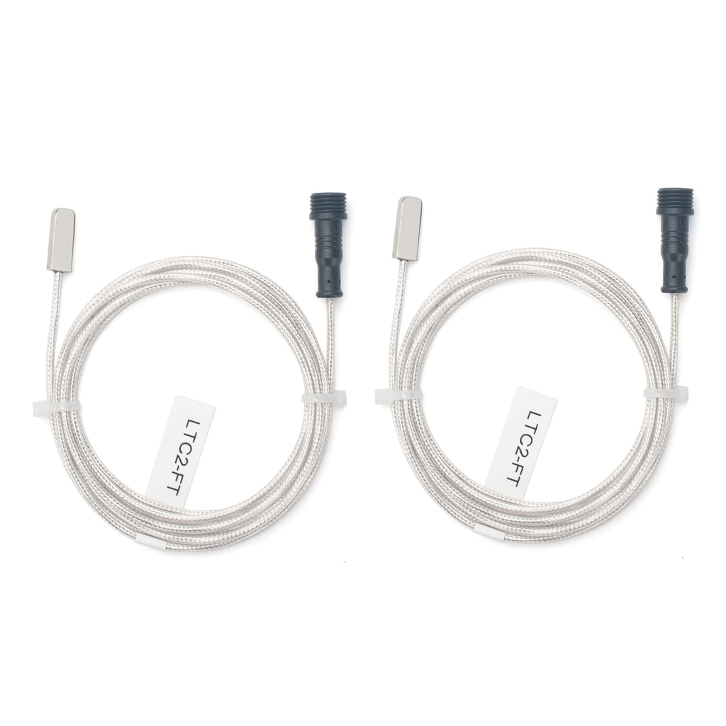 DR-FT • PT100 Flat Standard Temperature Probe, -60°C~200°C, 2m Cable Length