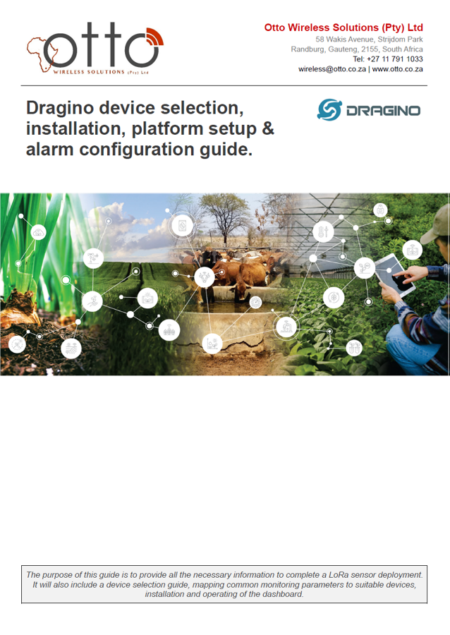 Dragino Selector & Configuration Guide