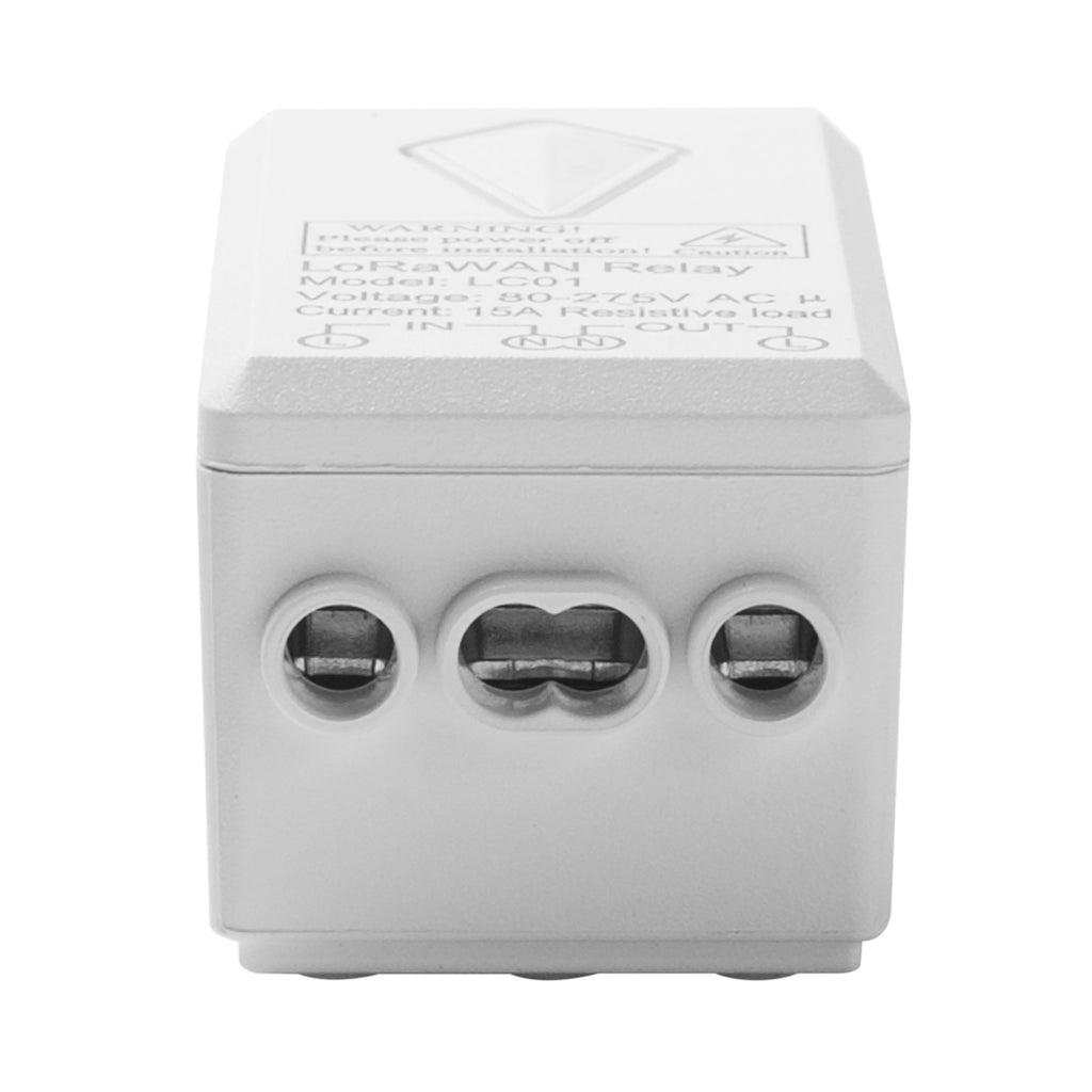 LC01 • LoRaWAN Smart Relay, 80-275VAC, 15A