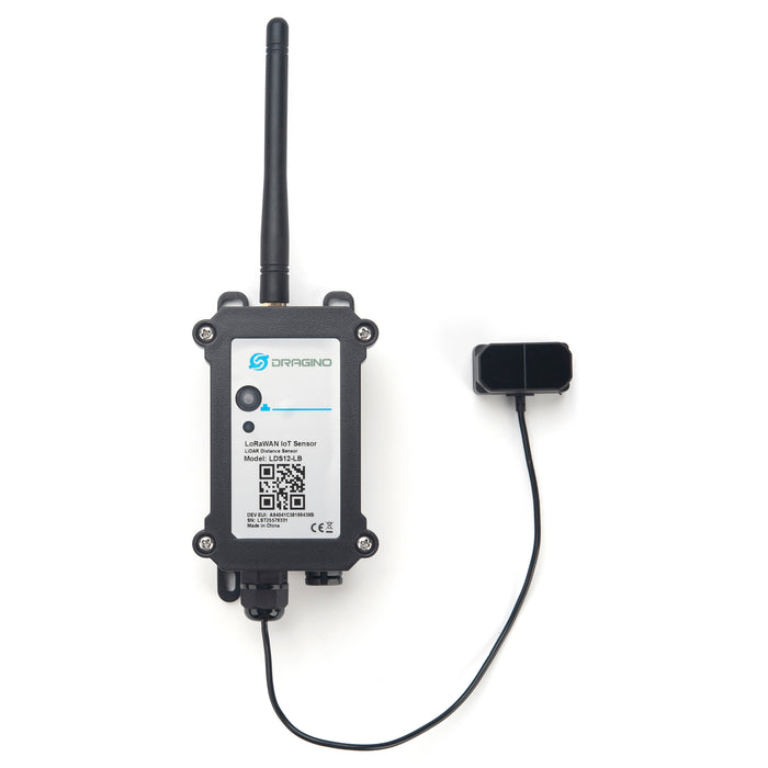 LDS12-LB-EU868 • LoRaWAN LiDAR ToF Distance Measurement Sensor, 0.1~12m, 8500mAh Battery