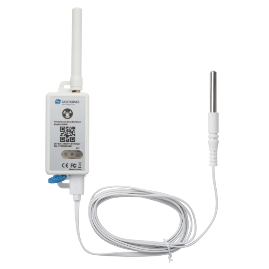 LHT65S-EU868 • LoRaWAN Temperature & Humidity Sensor, 2400mAh Battery