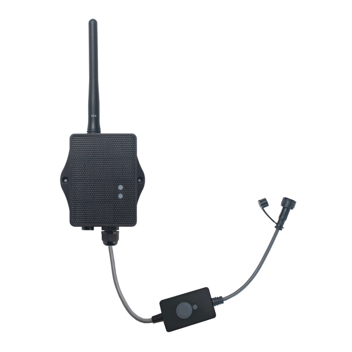 LTC1-NS-GE • NB-IoT Temperature Sensor for 3 Wire PT-100, Solar Panel with 3000mAh Li-Ion Battery