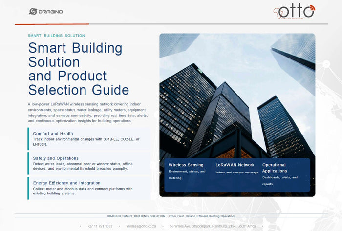 Dragino Smart Building Solution and Selection Guide