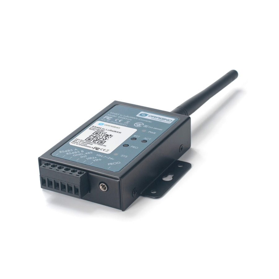 RS485-LN • RS485 / Modbus to LoRaWAN Converter