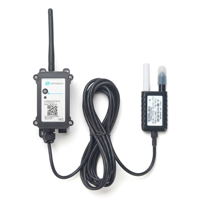SPH01-LB-EU868 • Outdoor LoRaWAN Soil pH with Temperature Compensation Sensor, 8500mAh Battery