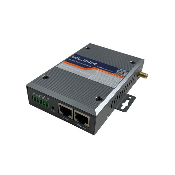 WLINK WL-G230-NQ-w • Industrial 2.4/5 GHz 5G 4G LTE-A Compact Mobile Router