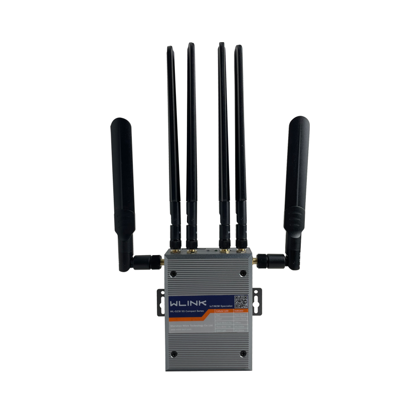 WLINK WL-G230-NQ-w • Industrial 2.4/5 GHz 5G 4G LTE-A Compact Mobile Router