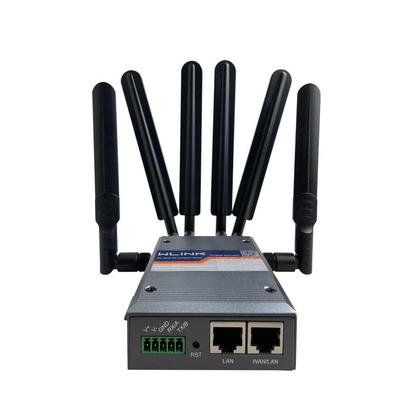 WLINK WL-G230-NQ-w • Industrial 2.4/5 GHz 5G 4G LTE-A Compact Mobile Router