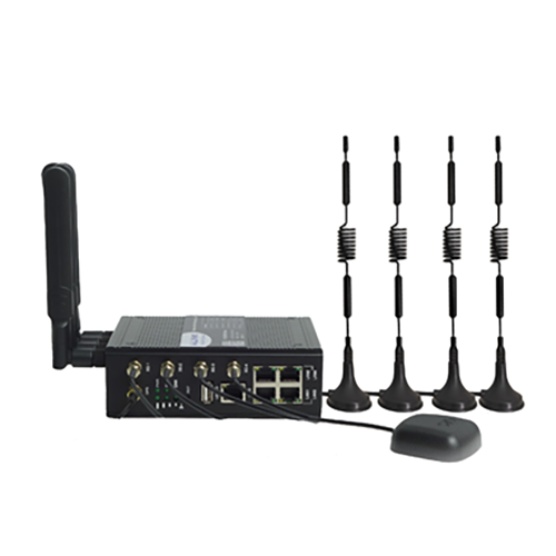 WL-G535NQ • W-Link 5G Gigabit Router, Dual SIM, 2xIO, RS232, 5xLAN, USB