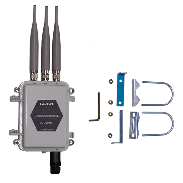 WL-ODU310-R4LAC4 • W-LINK Outdoor 4G Router Kit & Wi-Fi Hotspot – Otto ...