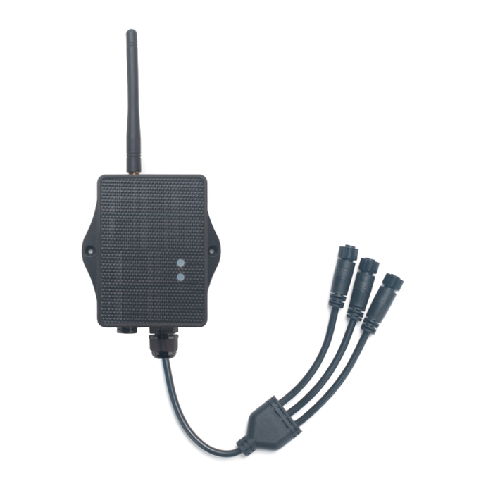 WSC2-Compact-LS-EU868 • LoRaWAN Weather Station Kit for 3 Sensors, Solar, 3000mAh Li-Ion Battery