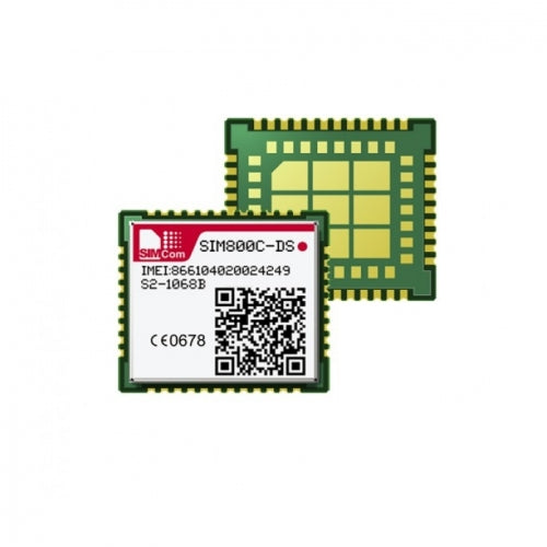 SIM800C-DS • Miniature Dual SIM Quad-Band GSM/GPRS surface mount module